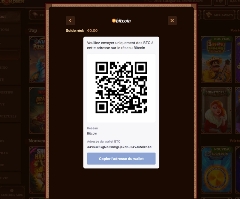 wildrobin crypto page